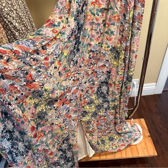 Anthropologie Thin Strap Floral Dress - Picture 6 of 6